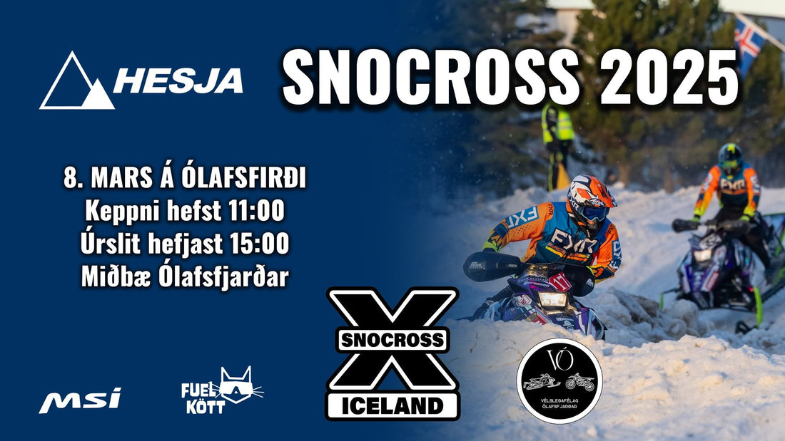 Hesja Snocrossið í Ólafsfirði 8.mars
