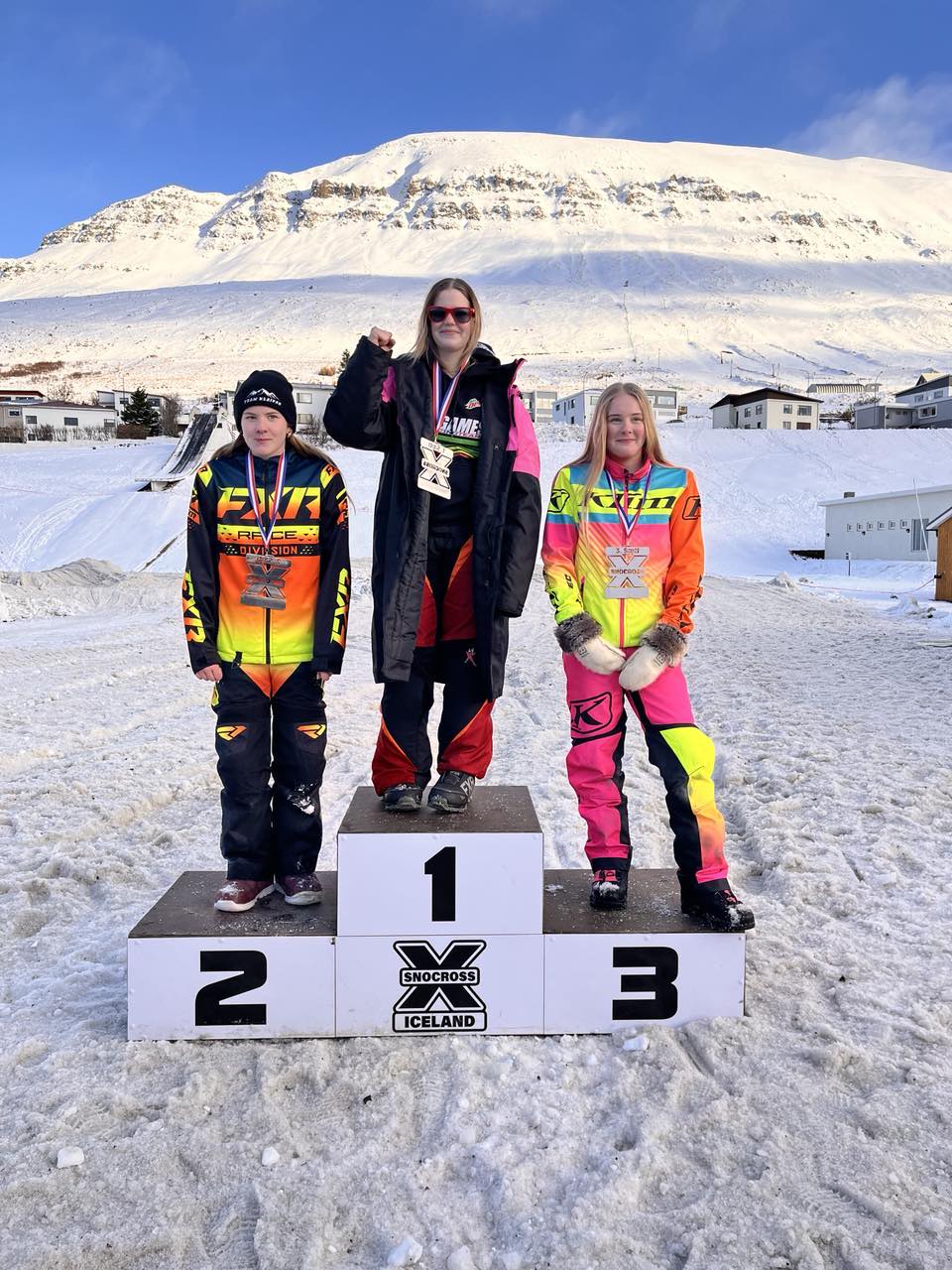 Úrslit 3.umferð Íslandsmeistaramóts í Ólafsfirði Unglingaflokkur kvenna