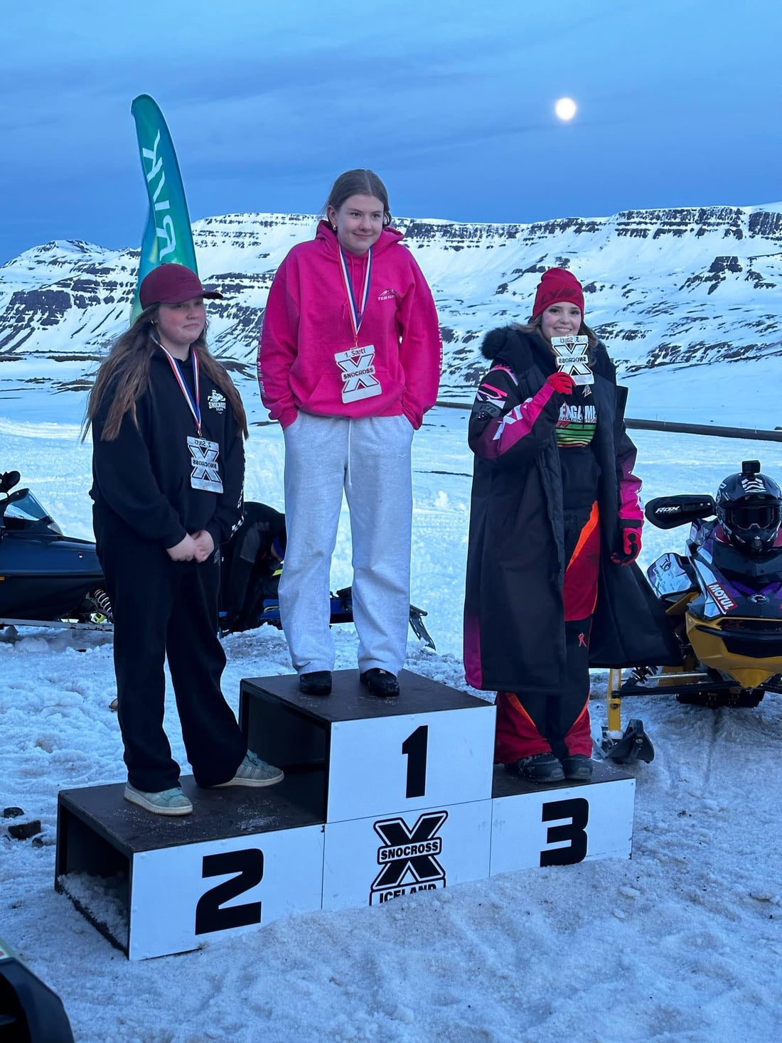 Úrslit Unglingaflokkur Kvenna 11.apríl Fjarðarheiði