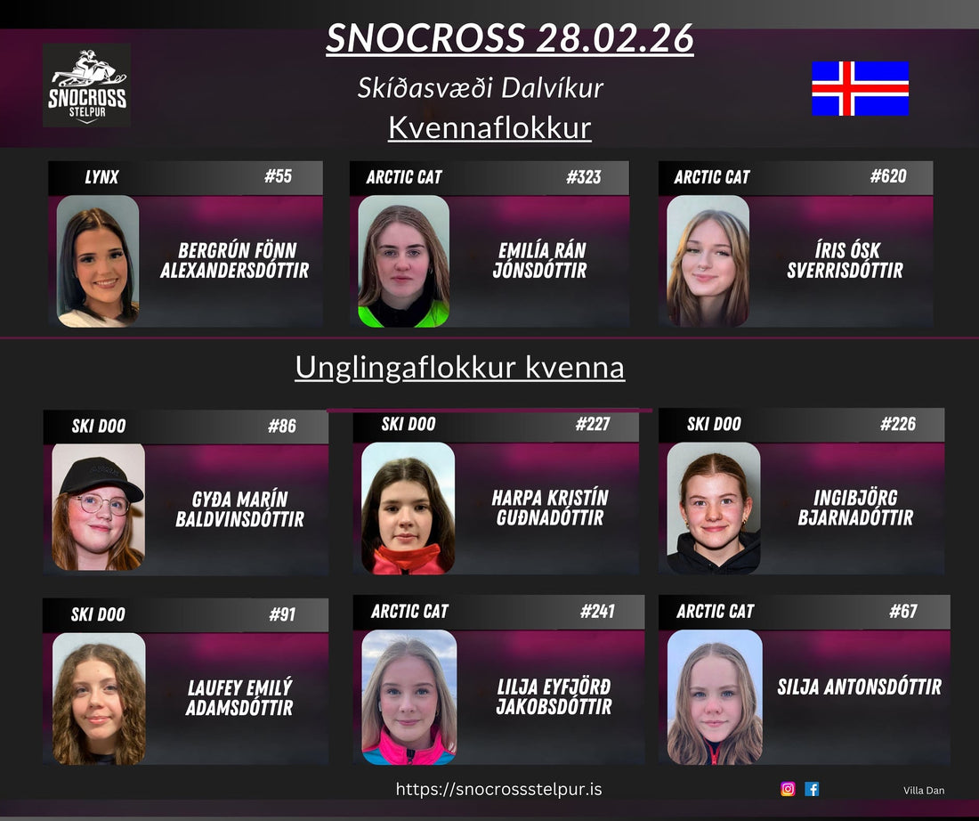 Þrjár nýjar á þessu keppnistímabili 👏🏻