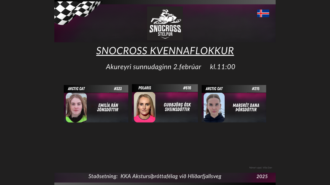 Spennandi helgi framundan - Kvennaflokkur