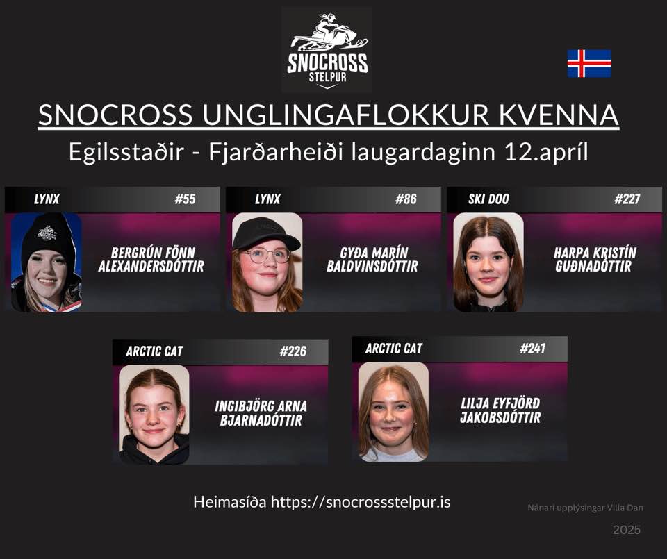 Unglingaflokkur Kvenna Fjarðarheiði 12.apríl 2025