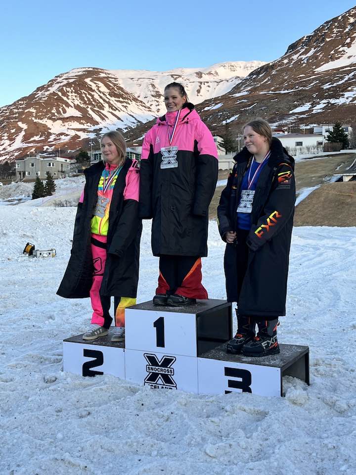 2.Umferð Íslandsmeistaramóts í Ólafsfirði Unglingaflokkur kvenna